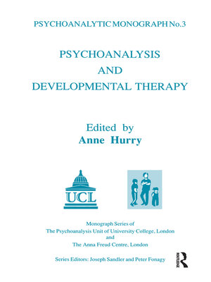 cover image of Psychoanalysis and Developmental Therapy